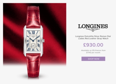 Longines Dolce Vita Red, HD Png Download, Transparent PNG