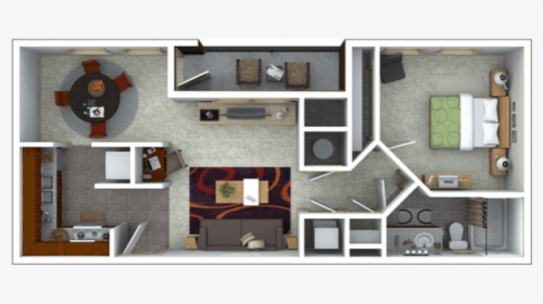 Enso Apartments Floor Plan, HD Png Download, Transparent PNG