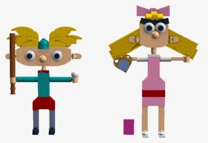 Lego Ideas Product Hey Arnold And Helga - Nickelodeon Hey Arnold Lego, HD Png Download, Transparent PNG