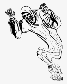 Death Specter Big Image - Ghost Drawing Png, Transparent Png, Transparent PNG