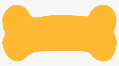 Dog Bone Clipart Yellow Orange, HD Png Download, Transparent PNG