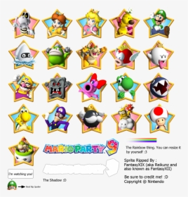 Princess Peach Clipart Mario Party - Mario Party 9 Sprites, HD Png Download, Transparent PNG