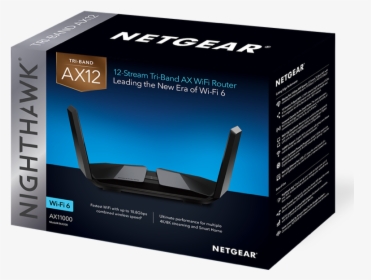 Nighthawk Tri-band Ax12 - Netgear Rax40 Nighthawk Ax4 4 Stream Wifi 6 Router, HD Png Download, Transparent PNG