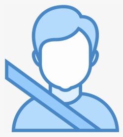 A Person Sitting In The Passenger Seat Of A Car, Facing - User Icon Transparent, HD Png Download, Transparent PNG