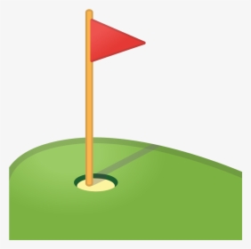 Flag In Hole Icon - Emoticon Golf Whatsapp, HD Png Download, Transparent PNG