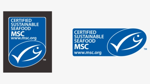 The Blue Msc Fish Tick Format Vertical And Horizontal - Marine Stewardship Council, HD Png Download, Transparent PNG