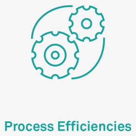 Icon-processefficiencies - Cog Line Icon Png, Transparent Png, Transparent PNG