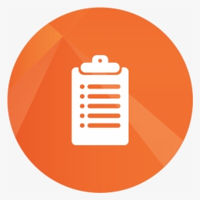 10-step Process Icon Orange - Circle, HD Png Download, Transparent PNG