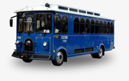 Cdta Saratoga Broadway Trolley - Bus, HD Png Download, Transparent PNG