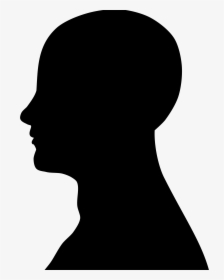 Vector Graphics Clip Art Illustration Silhouette Man - Male Head Profile Silhouette, HD Png Download, Transparent PNG