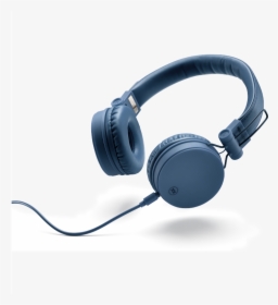 Ox1 Stereo Headphones Blue Leaning - Headphones Laying Down Png, Transparent Png, Transparent PNG