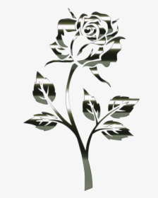 Botany,plant,flower - Flower Silhouette No Background, HD Png Download, Transparent PNG