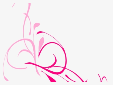 Transparent Pink Swirls Png - Gold Swirls Transparent Background, Png Download, Transparent PNG