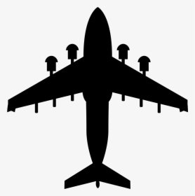 Airplane - Antonov An 225 Silhouette, HD Png Download, Transparent PNG