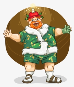 Ghost Of Christmas Present Animated, HD Png Download, Transparent PNG