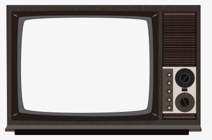 Transparent Old Tv Screen Png - Old Tv Transparent Background, Png Download, Transparent PNG
