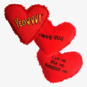 Heartyeowwwthreev2-web - Yeowww Catnip Heart, HD Png Download, Transparent PNG