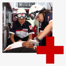 Paramedicos De La Cruz Roja, HD Png Download, Transparent PNG