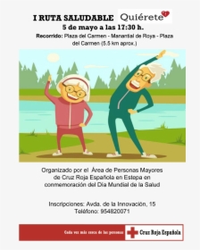 Actividad De Cruz Roja Para Personas Mayores En Estepa - Poster, HD Png Download, Transparent PNG