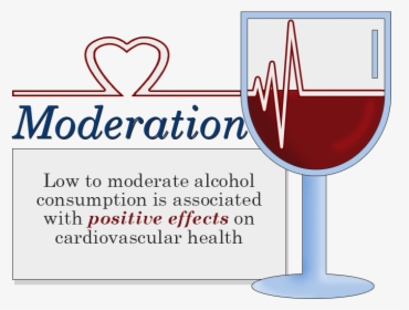 Moderate Drinking Healthy Heart - Alcohol And Heart Attack, HD Png Download, Transparent PNG