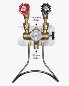 Bronze Steam & Cold Water Mixers - Valve, HD Png Download, Transparent PNG