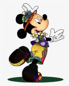 Hawaii Clipart Mickey - Luau Mickey Mouse, HD Png Download, Transparent PNG