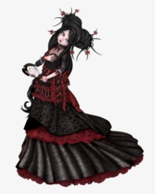 Http Liledekahlan Eklablog Com - Victorian Anime Gothic Dress, HD Png Download, Transparent PNG