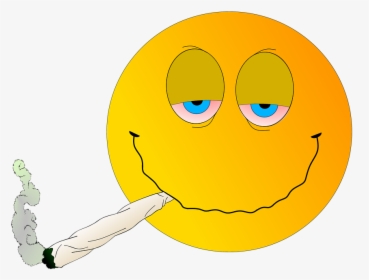 Stoner, Grass, T, H, C, Cannabis, Joint, Drug, Noise - Smiley, HD Png Download, Transparent PNG