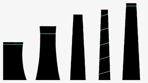 Your Grandfather S Coal - Types Of Smoke Stacks, HD Png Download, Transparent PNG