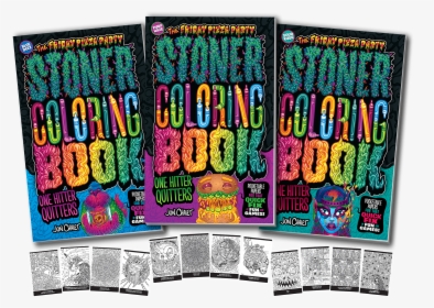 Stonercoloringbook 1hitssq - Graphic Design, HD Png Download, Transparent PNG