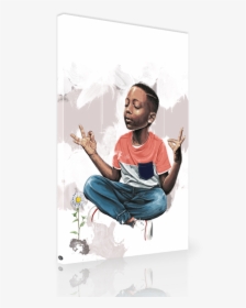 Black Boy Zen - Black Boy Art, HD Png Download, Transparent PNG