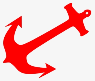 Red Anchor Clip Art, HD Png Download, Transparent PNG
