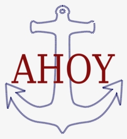 Ahoy Its A Boy Anchor, HD Png Download, Transparent PNG