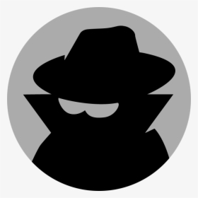 Incognito-icon - Fedora - Incognito Clipart, HD Png Download, Transparent PNG