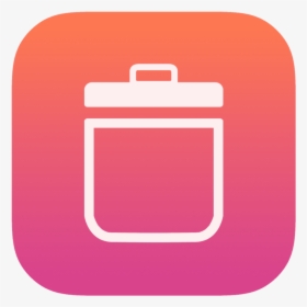 Trash Empty Icon - Recycle Bin Ios Icon, HD Png Download, Transparent PNG