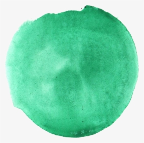 Green Watercolor Circle Png, Transparent Png, Transparent PNG