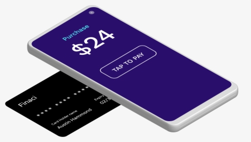 Phone Tapping Credit Card - Sign, HD Png Download, Transparent PNG