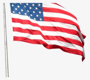 Transparent American Flag Pole Clipart - Transparent Us Flag Pole Png, Png Download, Transparent PNG