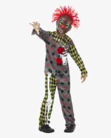 Deluxe Twisted Clown Costume - Boys Halloween Outfit, HD Png Download, Transparent PNG