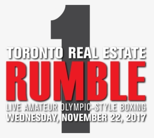 Toronto Real Estate Rumble Logo - Graphic Design, HD Png Download, Transparent PNG