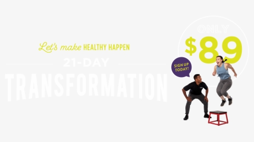 21 Day Transformation Anytime Fitness, HD Png Download, Transparent PNG