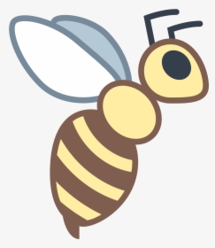 Bee Icon Transparent Png - Free Honey Bee Icon, Png Download, Transparent PNG
