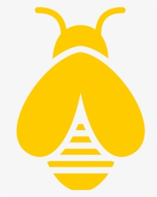 Bee Icon Stacked - Happy Birthday Busy Bee, HD Png Download, Transparent PNG