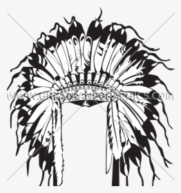 Indian Head Dress - Native American Headdress Png, Transparent Png, Transparent PNG