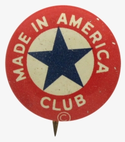 Made In America Club Button Museum - Emblem, HD Png Download, Transparent PNG