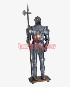 Full Suit Of Armor With Fold Down Drink Bar - Suit Of Armor 16th Century, HD Png Download, Transparent PNG