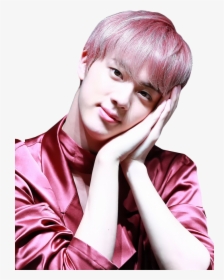 Transparent Seokjin Png - Bts Pink Hair Color, Png Download, Transparent PNG