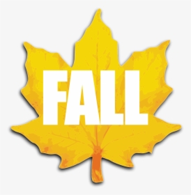 Yellow Autumn Leaves Clipart , Png Download - Clip Art Maple Leaves, Transparent Png, Transparent PNG