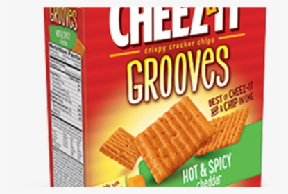 Cheez It Grooves Hot & Spicy Cheddar - Cheez It Grooves Taco, HD Png Download, Transparent PNG
