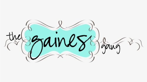 The Gaines Gang - Calligraphy, HD Png Download, Transparent PNG
